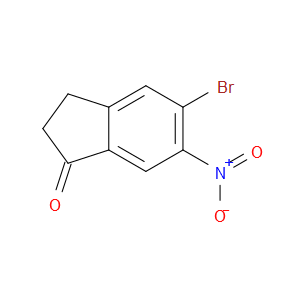5-BROMO-6-NITRO-2,3-DIHYDRO-1H-INDEN-1-ONE - Click Image to Close