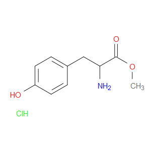 METHYL 2-AMINO-3-(4-HYDROXYPHENYL)PROPANOATE HYDROCHLORIDE - Click Image to Close