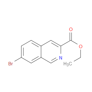 ETHYL 7-BROMOISOQUINOLINE-3-CARBOXYLATE