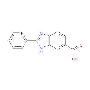 2-(PYRIDIN-2-YL)-1H-BENZO[D]IMIDAZOLE-6-CARBOXYLIC ACID
