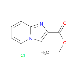 ETHYL 5-CHLOROIMIDAZO[1,2-A]PYRIDINE-2-CARBOXYLATE