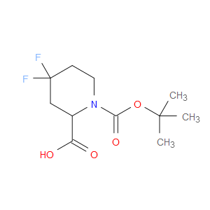 1-(TERT-BUTOXYCARBONYL)-4,4-DIFLUOROPIPERIDINE-2-CARBOXYLIC ACID - Click Image to Close