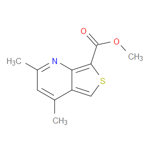 METHYL 2,4-DIMETHYLTHIENO[3,4-B]PYRIDINE-7-CARBOXYLATE