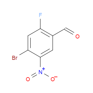 4-BROMO-2-FLUORO-5-NITROBENZALDEHYDE