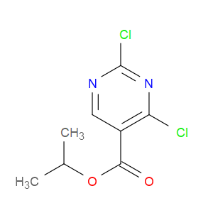 ISOPROPYL 2,4-DICHLOROPYRIMIDINE-5-CARBOXYLATE - Click Image to Close