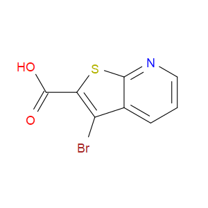 3-BROMOTHIENO[2,3-B]PYRIDINE-2-CARBOXYLIC ACID