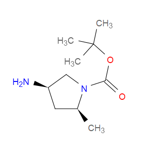 TERT-BUTYL (2S,4R)-4-AMINO-2-METHYLPYRROLIDINE-1-CARBOXYLATE