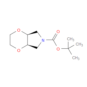 (4AR,7AS)-TERT-BUTYL TETRAHYDRO-2H-[1,4]DIOXINO[2,3-C]PYRROLE-6(3H)-CARBOXYLATE - Click Image to Close