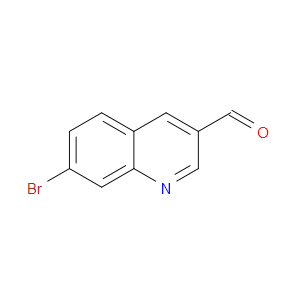 7-BROMOQUINOLINE-3-CARBALDEHYDE - Click Image to Close