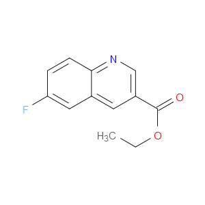 ETHYL 6-FLUOROQUINOLINE-3-CARBOXYLATE - Click Image to Close