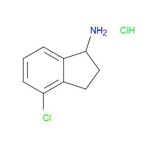 4-CHLORO-2,3-DIHYDRO-1H-INDEN-1-AMINE HYDROCHLORIDE - Click Image to Close