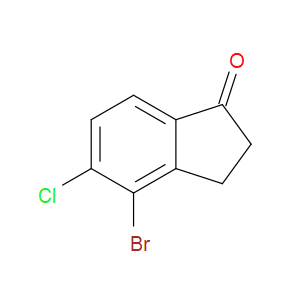 4-BROMO-5-CHLORO-2,3-DIHYDRO-1H-INDEN-1-ONE