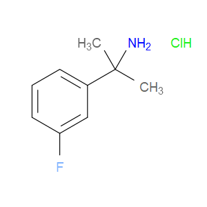 2-(3-FLUOROPHENYL)PROPAN-2-AMINE HYDROCHLORIDE