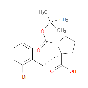 (R)-2-(2-BROMOBENZYL)-1-(TERT-BUTOXYCARBONYL)PYRROLIDINE-2-CARBOXYLIC ACID - Click Image to Close
