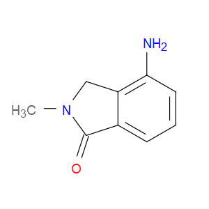 4-AMINO-2-METHYLISOINDOLIN-1-ONE - Click Image to Close