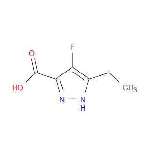 5-ETHYL-4-FLUORO-1H-PYRAZOLE-3-CARBOXYLIC ACID - Click Image to Close