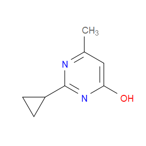 2-CYCLOPROPYL-6-METHYLPYRIMIDIN-4-OL