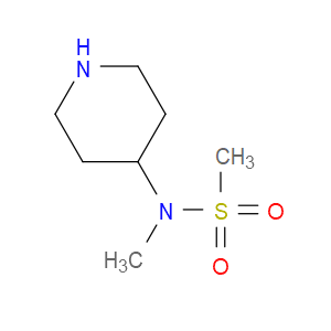 N-METHYL-N-(PIPERIDIN-4-YL)METHANESULFONAMIDE - Click Image to Close
