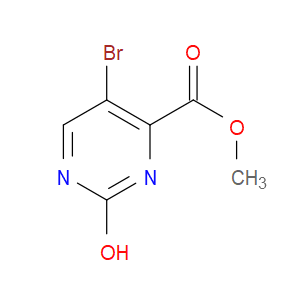 METHYL 5-BROMO-2-HYDROXYPYRIMIDINE-4-CARBOXYLATE - Click Image to Close