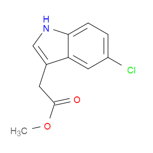 METHYL 2-(5-CHLORO-1H-INDOL-3-YL)ACETATE