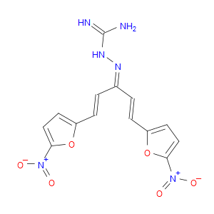 2-(1,5-BIS(5-NITROFURAN-2-YL)PENTA-1,4-DIEN-3-YLIDENE)HYDRAZINECARBOXIMIDAMIDE