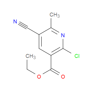 ETHYL 2-CHLORO-5-CYANO-6-METHYLNICOTINATE
