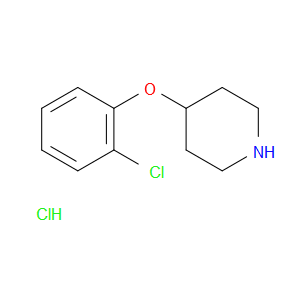 4-(2-CHLOROPHENOXY)PIPERIDINE HYDROCHLORIDE - Click Image to Close