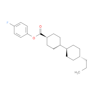 TRANS,TRANS-4-FLUOROPHENYL 4'-PROPYLBICYCLOHEXYL-4-CARBOXYLATE - Click Image to Close
