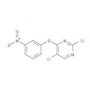2,5-DICHLORO-4-(3-NITROPHENOXY)PYRIMIDINE