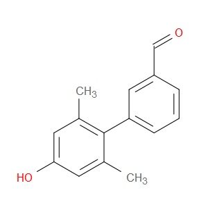 4'-HYDROXY-2',6'-DIMETHYL-[1,1'-BIPHENYL]-3-CARBALDEHYDE - Click Image to Close