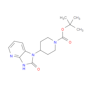 TERT-BUTYL 4-(2-OXO-2,3-DIHYDRO-1H-IMIDAZO[4,5-B]PYRIDIN-1-YL)PIPERIDINE-1-CARBOXYLATE - Click Image to Close