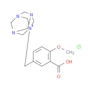 (3R,5R,7R)-1-(3-CARBOXY-4-METHOXYBENZYL)-1,3,5,7-TETRAAZAADAMANTAN-1-IUM CHLORIDE - Click Image to Close