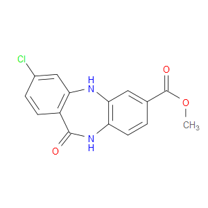 METHYL 3-CHLORO-11-OXO-10,11-DIHYDRO-5H-DIBENZO[B,E][1,4]DIAZEPINE-7-CARBOXYLATE