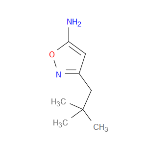 3-NEOPENTYLISOXAZOL-5-AMINE - Click Image to Close