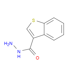 1-BENZOTHIOPHENE-3-CARBOHYDRAZIDE - Click Image to Close