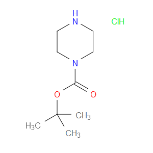 TERT-BUTYL PIPERAZINE-1-CARBOXYLATE HYDROCHLORIDE - Click Image to Close