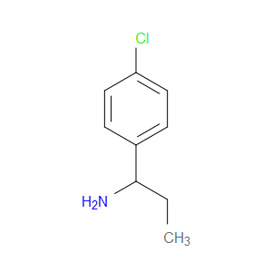 1-(4-CHLOROPHENYL)PROPAN-1-AMINE