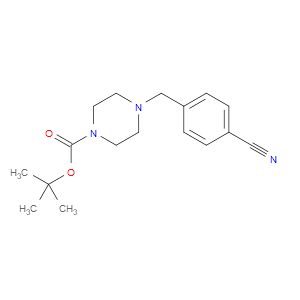 1-BOC-4-(4-CYANOBENZYL)PIPERAZINE