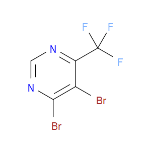 4,5-DIBROMO-6-(TRIFLUOROMETHYL)PYRIMIDINE