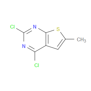 2,4-DICHLORO-6-METHYLTHIENO[2,3-D]PYRIMIDINE