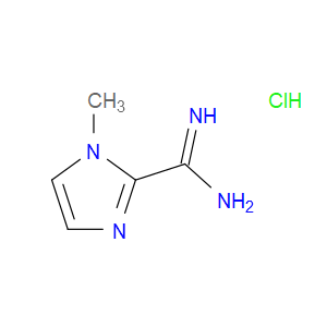 1-METHYL-1H-IMIDAZOLE-2-CARBOXIMIDAMIDE HYDROCHLORIDE - Click Image to Close