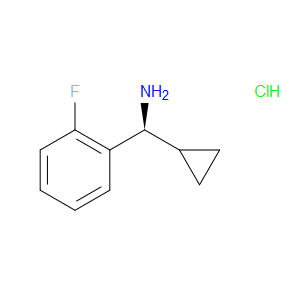 (S)-CYCLOPROPYL(2-FLUOROPHENYL)METHANAMINE HYDROCHLORIDE