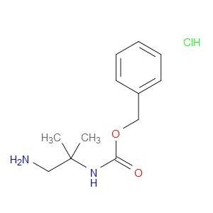 2-N-CBZ-2-METHYLPROPANE-1,2-DIAMINE HYDROCHLORIDE - Click Image to Close