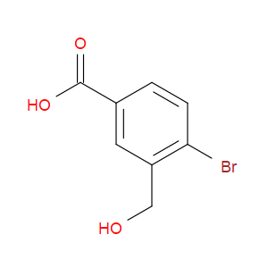 4-BROMO-3-(HYDROXYMETHYL)BENZOIC ACID - Click Image to Close