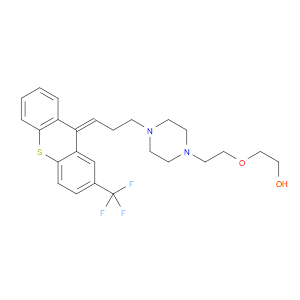 2-{2-{4-{3-[(EZ)-2-(Trifluoromethyl)-9H-thioxanthen-9-ylidene]propyl}piperazin-1-yl}ethoxy}ethanol