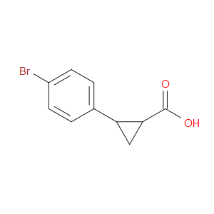 2-(4-BROMOPHENYL)CYCLOPROPANECARBOXYLIC ACID