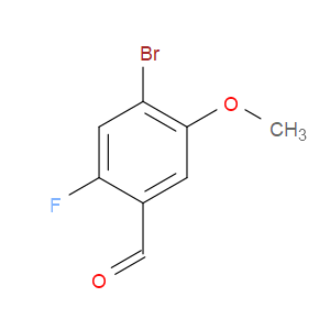 4-BROMO-2-FLUORO-5-METHOXYBENZALDEHYDE