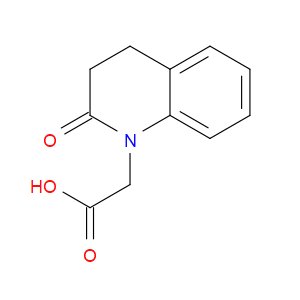 2-(2-OXO-3,4-DIHYDROQUINOLIN-1(2H)-YL)ACETIC ACID