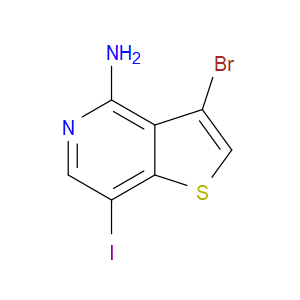 3-BROMO-7-IODOTHIENO[3,2-C]PYRIDIN-4-AMINE - Click Image to Close