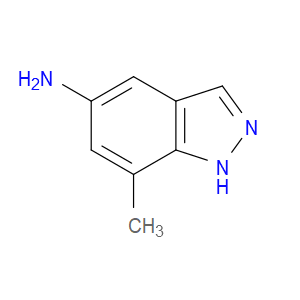 7-METHYL-1H-INDAZOL-5-AMINE - Click Image to Close